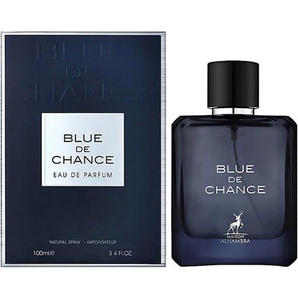 Парфюмированная вода Blue De Chance 100 мл от Maison Alhambra
Парфюмированная вода Blue De Chance 100 мл от Maison Alhambra
