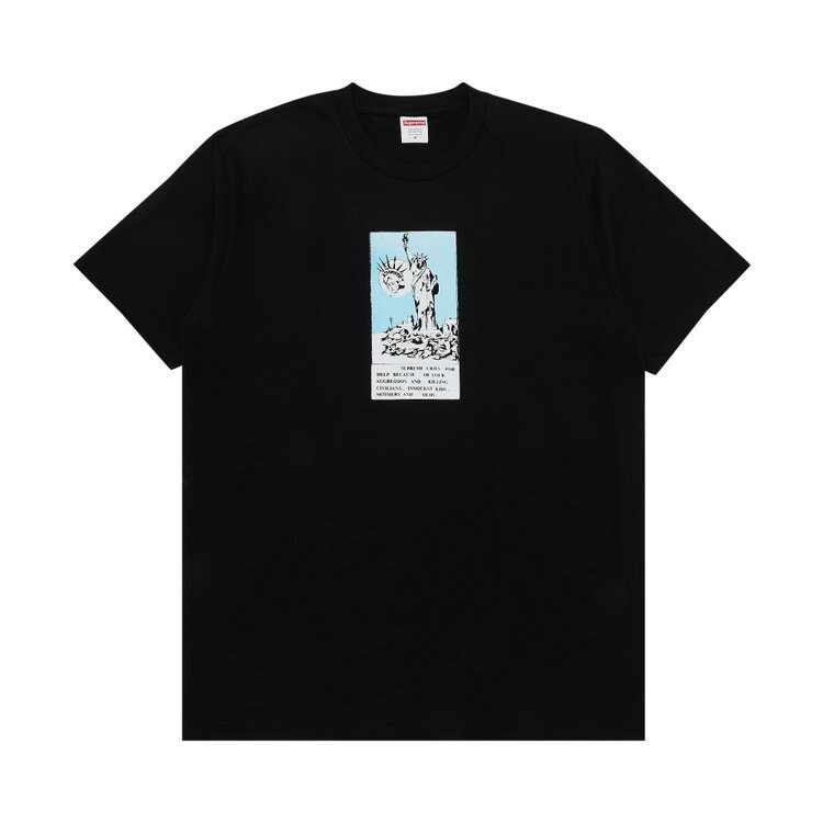 Футболка Supreme Liberty Tee, черный
Футболка Supreme Liberty Tee, черный