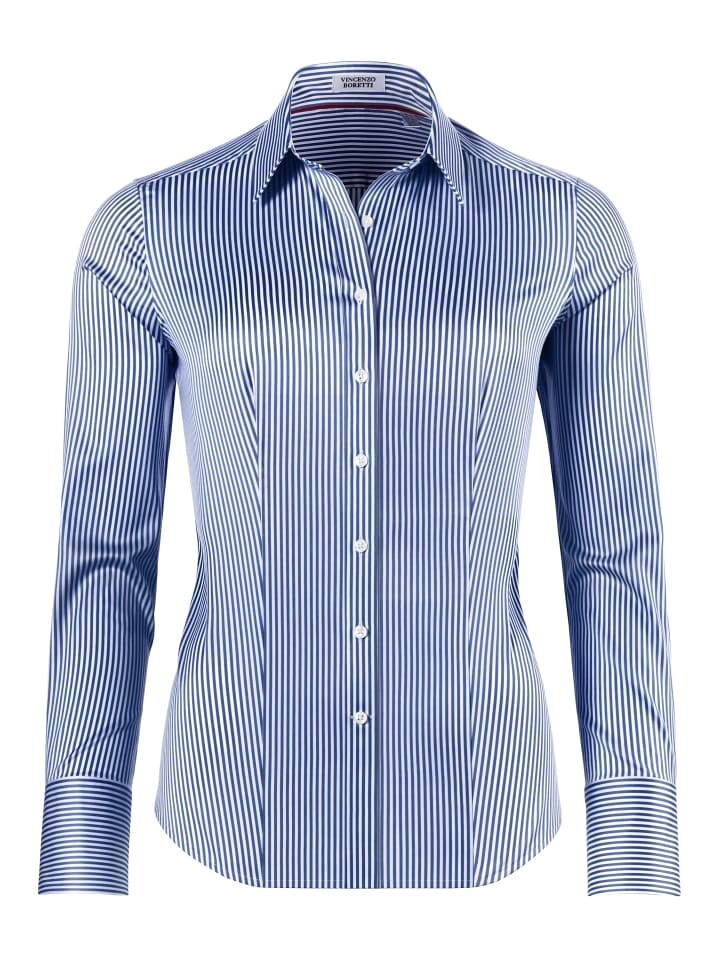 Блуза Vincenzo Boretti leicht tailliert, цвет weiß/dunkelblau
Блуза Vincenzo Boretti leicht tailliert, цвет weiß/dunkelblau