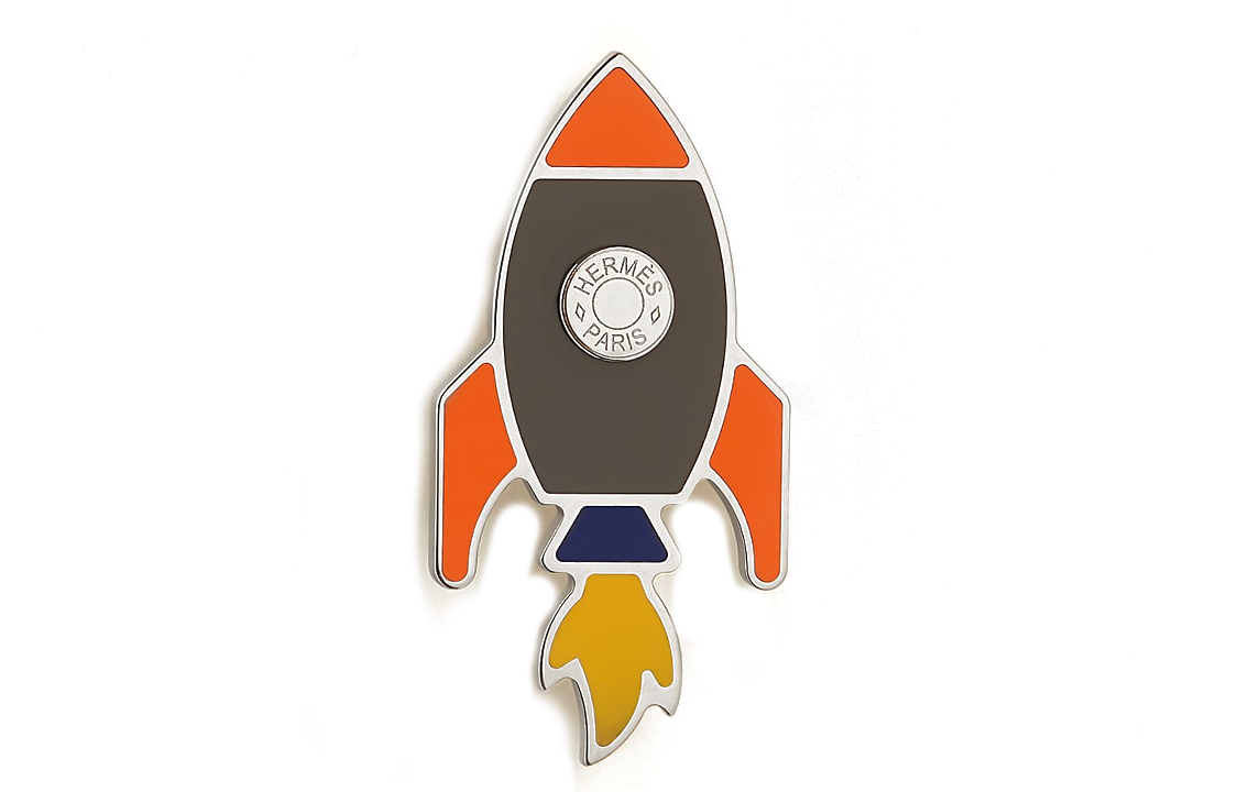 HERMES Брошь Space H мужская silver
HERMES Брошь Space H мужская silver