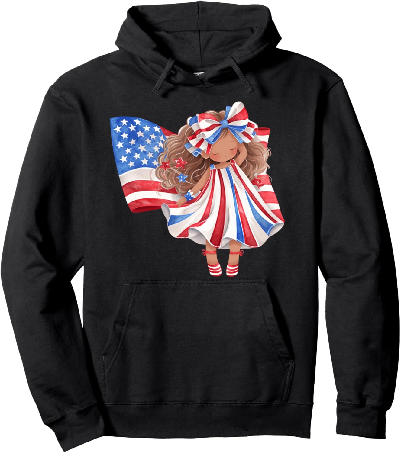 Детская толстовка с изображением американского флага и патриотической символикой ко Дню независимости США для чернокожих девочек Black Girl 4Th Of July Tees Nyc
Детская толстовка с изображением американского флага и патриотической символикой ко Дню независимости США для чернокожих девочек Black Girl 4Th Of July Tees Nyc