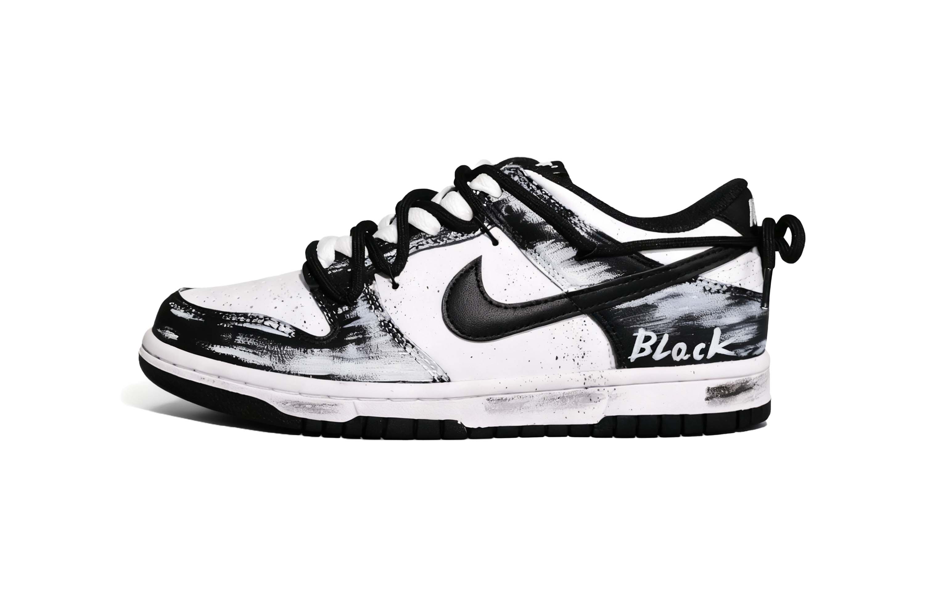 Nike Dunk White & Black нескользящие амортизирующие легкие низкие детские скейтбординг кроссовки Black
Nike Dunk White & Black нескользящие амортизирующие легкие низкие детские скейтбординг кроссовки Black