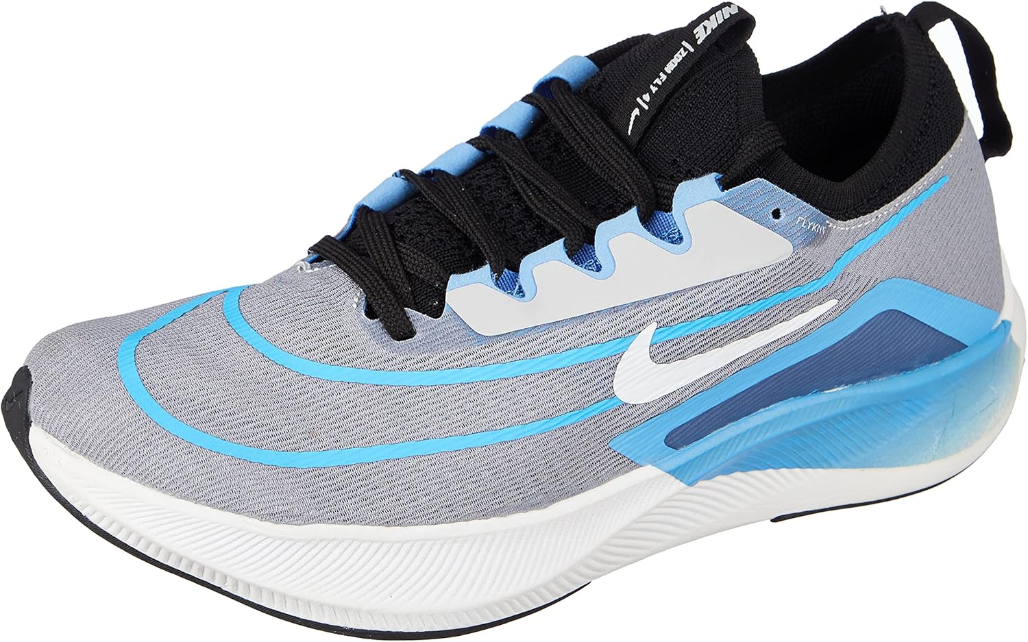 Мужские кроссовки для бега и тренировок Nike Zoom Fly 4, белый/черный/синий/серый
Мужские кроссовки для бега и тренировок Nike Zoom Fly 4, белый/черный/синий/серый