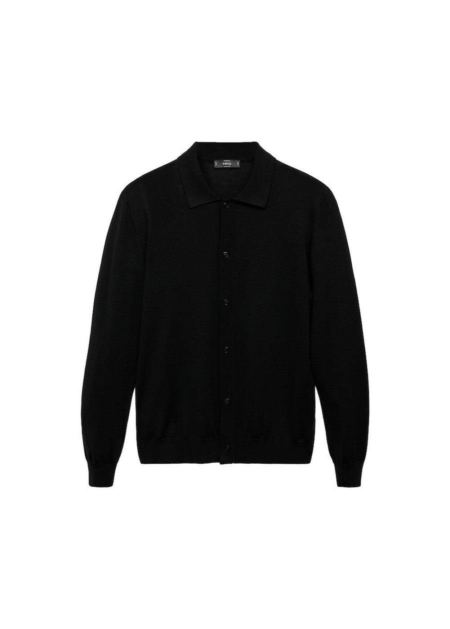 Вязаный кардиган MANGO MAN Willyo, черный
Вязаный кардиган MANGO MAN Willyo, черный