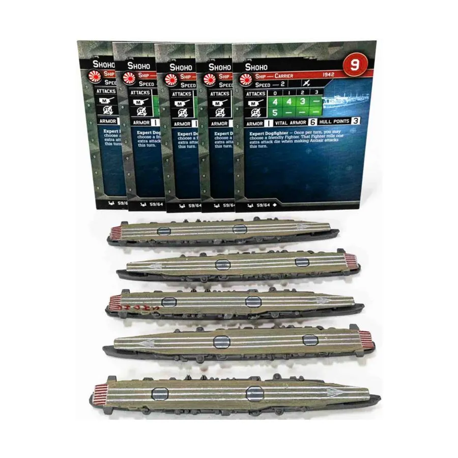 Сёхо (U) x5, Axis & Allies - Collectible Miniatures Game - War at Sea - Base Set Singles
Сёхо (U) x5, Axis & Allies - Collectible Miniatures Game - War at Sea - Base Set Singles