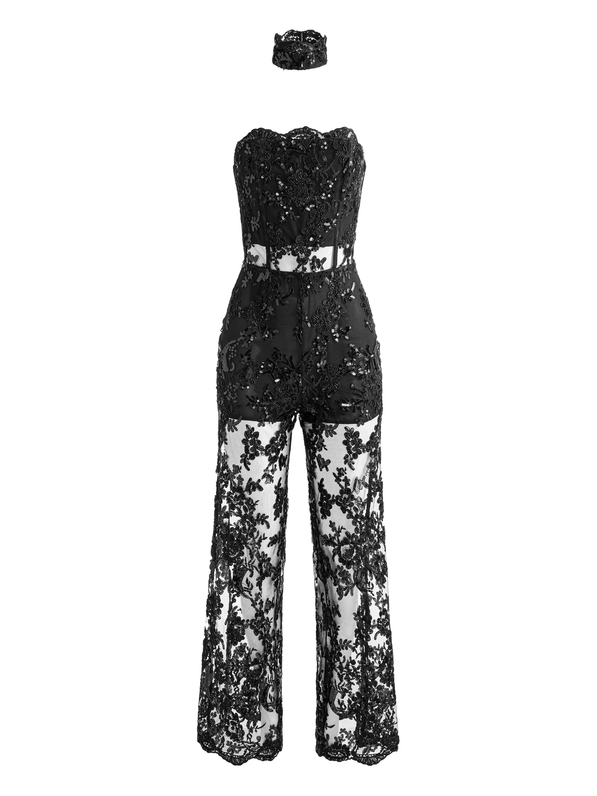 Декорированный комбинезон Georgie Alice + Olivia, черный
Декорированный комбинезон Georgie Alice + Olivia, черный