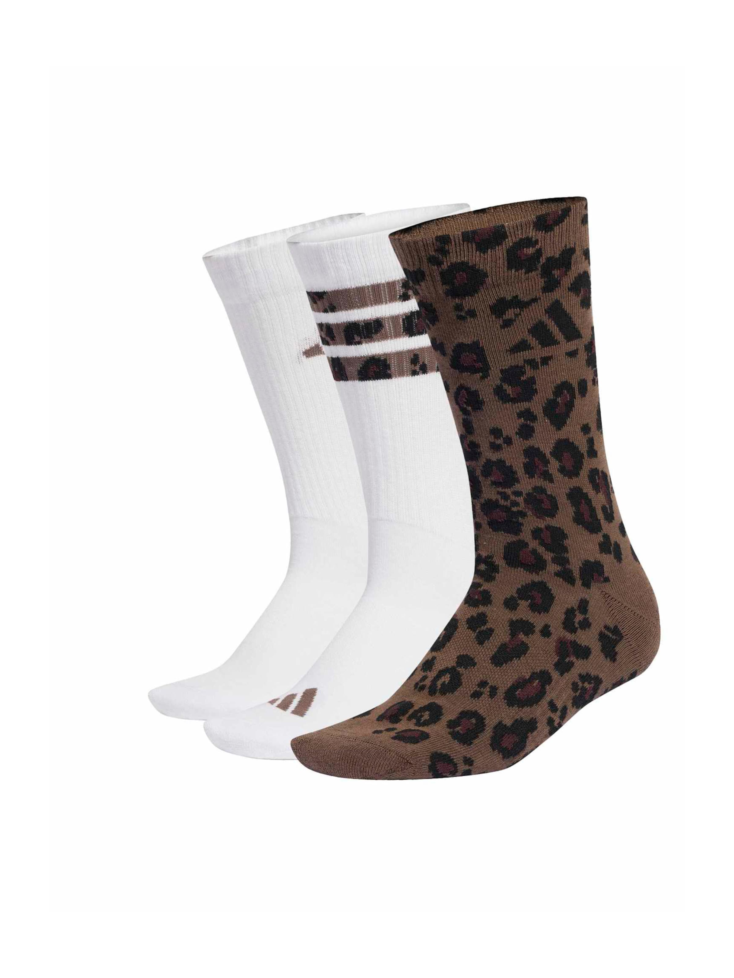 Adidas Performance Спортивные носки в темно-коричневом и белом цветах
Adidas Performance Спортивные носки в темно-коричневом и белом цветах