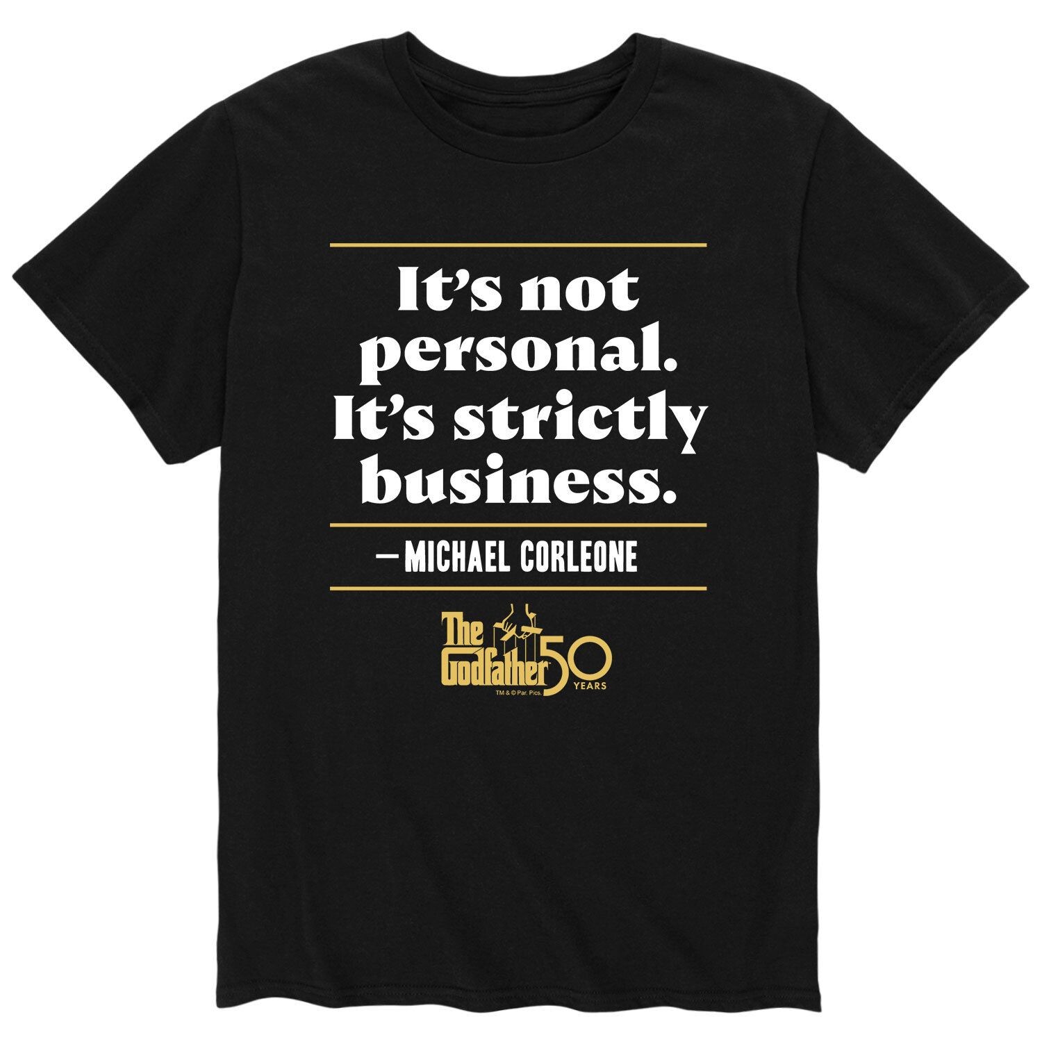 Мужская футболка Godfather Not Personal Tee Licensed Character
Мужская футболка Godfather Not Personal Tee Licensed Character