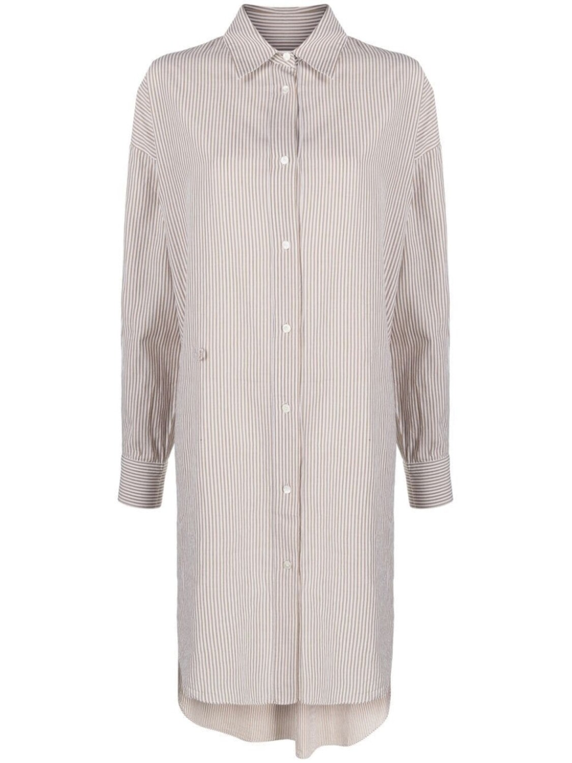 Marant Étoile платье-рубашка в полоску, нейтральный цвет
Marant Étoile платье-рубашка в полоску, нейтральный цвет