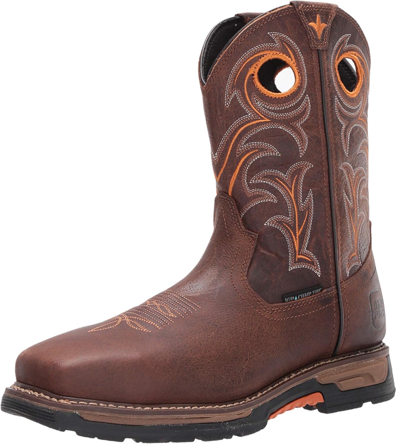 Мужские рабочие ботинки Dan Post Storms Eye 28 см с водонепроницаемым композитным носком, коричневые
Мужские рабочие ботинки Dan Post Storms Eye 28 см с водонепроницаемым композитным носком, коричневые