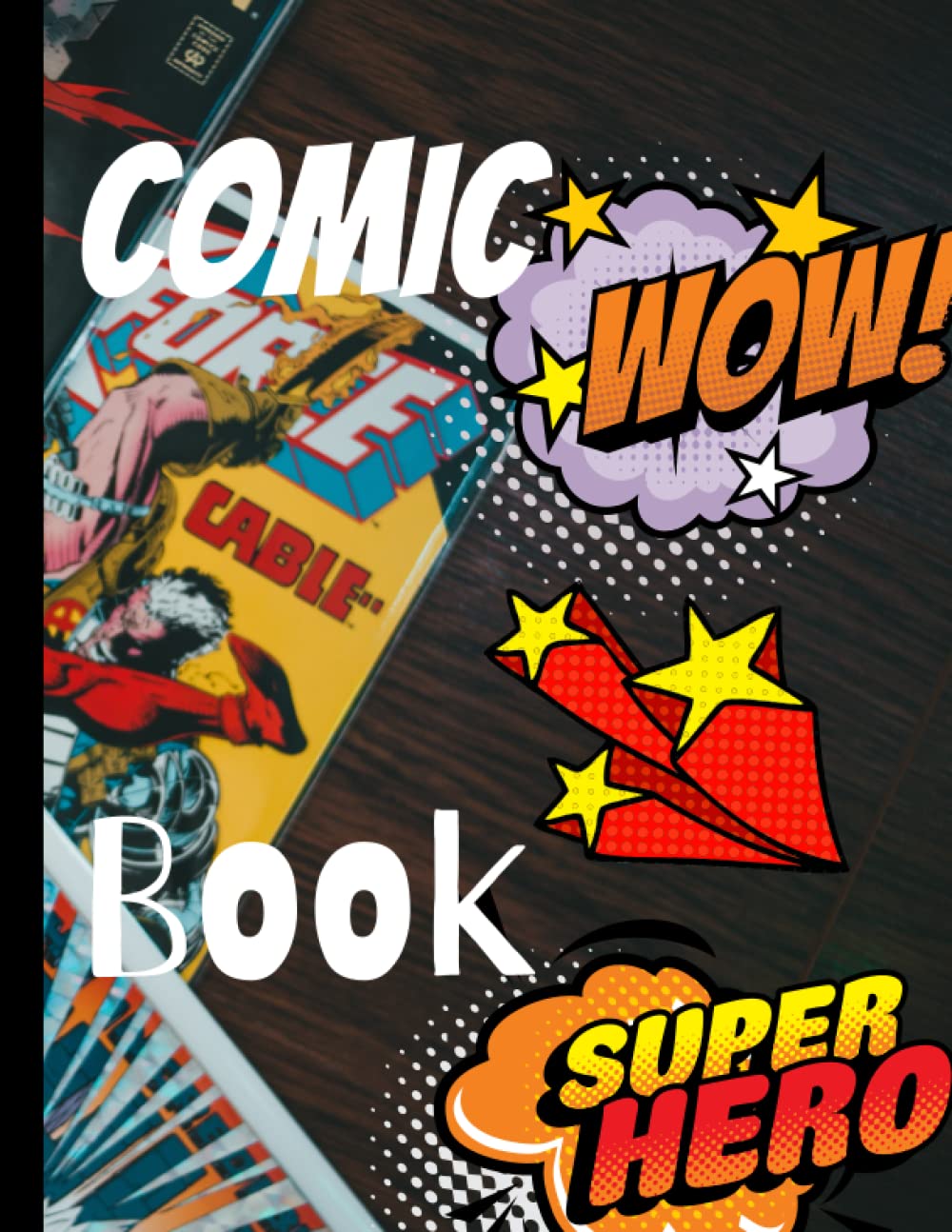 Comic Book: Blank comic book|Draw your own comics and write the best stories with this blank comic book| Drawing panels for comic book (Independently published)
Comic Book: Blank comic book|Draw your own comics and write the best stories with this blank comic book| Drawing panels for comic book (Independently published)