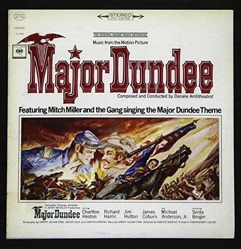 CD диск Amfitheatrof, Daniele: Major Dundee (Original Soundtrack)
CD диск Amfitheatrof, Daniele: Major Dundee (Original Soundtrack)
