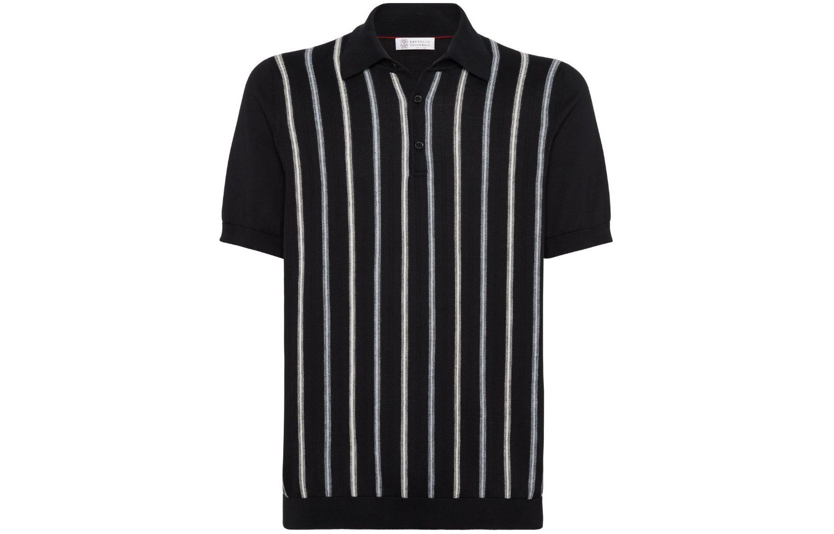 SS24 Футболка поло мужская черная Brunello Cucinelli
SS24 Футболка поло мужская черная Brunello Cucinelli