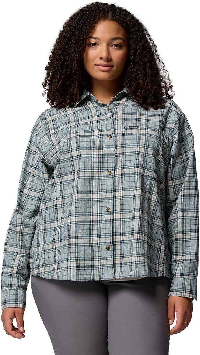 Женская тканая рубашка Columbia Blue Point Creek с длинным рукавом, Crushed Blue Everyday Tartan
Женская тканая рубашка Columbia Blue Point Creek с длинным рукавом, Crushed Blue Everyday Tartan