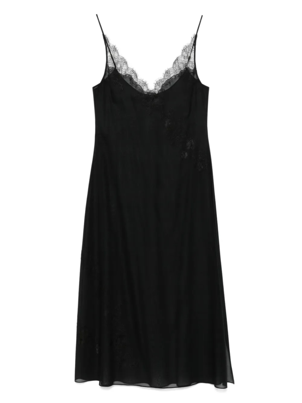 Кружевная ночная сорочка макси Calais-Caudry Carine Gilson, черный
Кружевная ночная сорочка макси Calais-Caudry Carine Gilson, черный