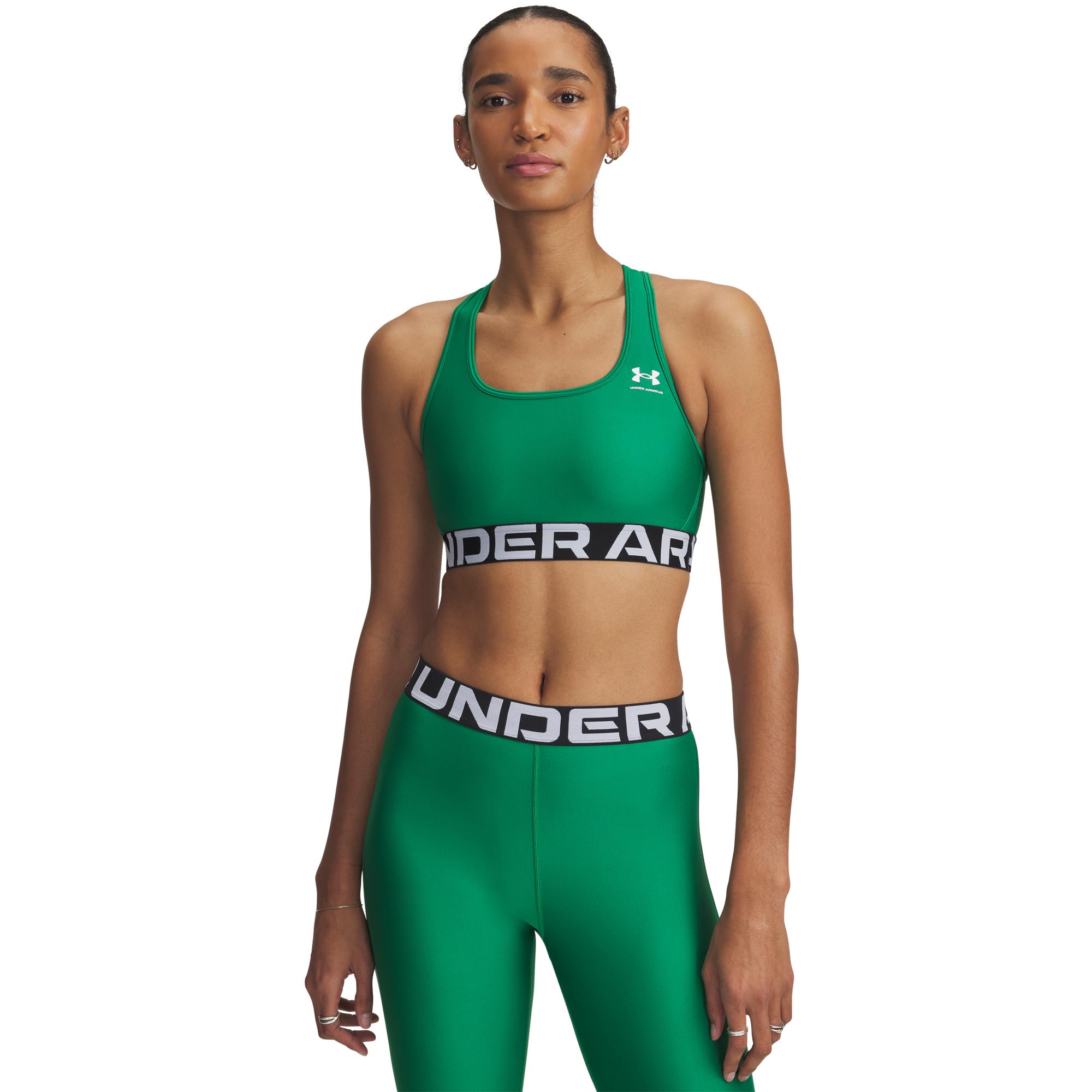 Бюстгальтер Under Armour Heatgear Armour Mid Impact Branded Bra, Team Kelly Green/White
Бюстгальтер Under Armour Heatgear Armour Mid Impact Branded Bra, Team Kelly Green/White