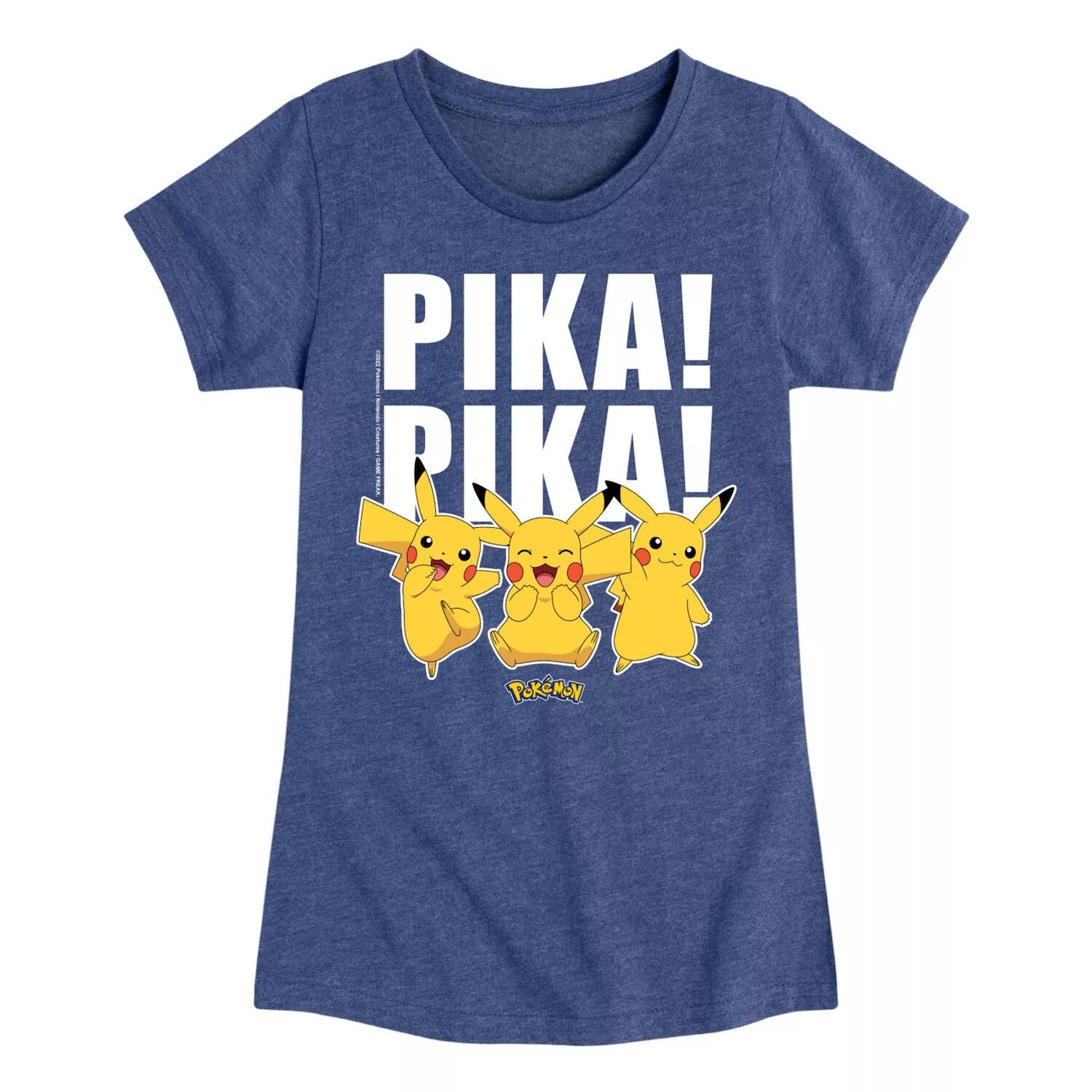 Футболка для девочек 7–16 лет с покемоном Пикачу Пика Пика Pokemon, синий
Футболка для девочек 7–16 лет с покемоном Пикачу Пика Пика Pokemon, синий