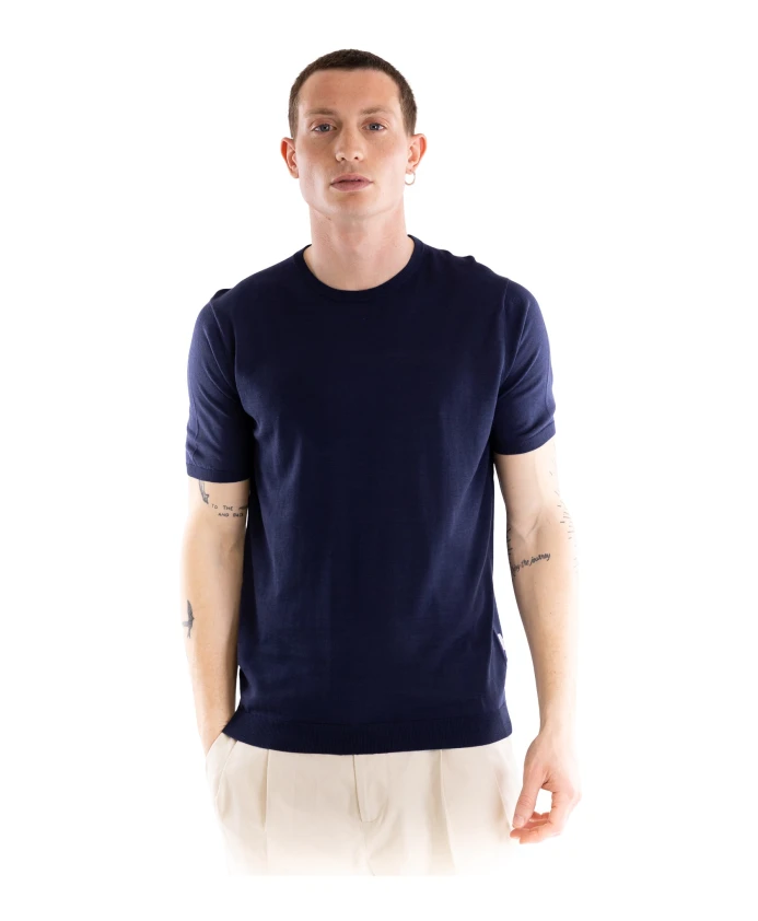 Футболка с круглым вырезом и короткими рукавами People Of Shibuya, синий
Футболка с круглым вырезом и короткими рукавами People Of Shibuya, синий