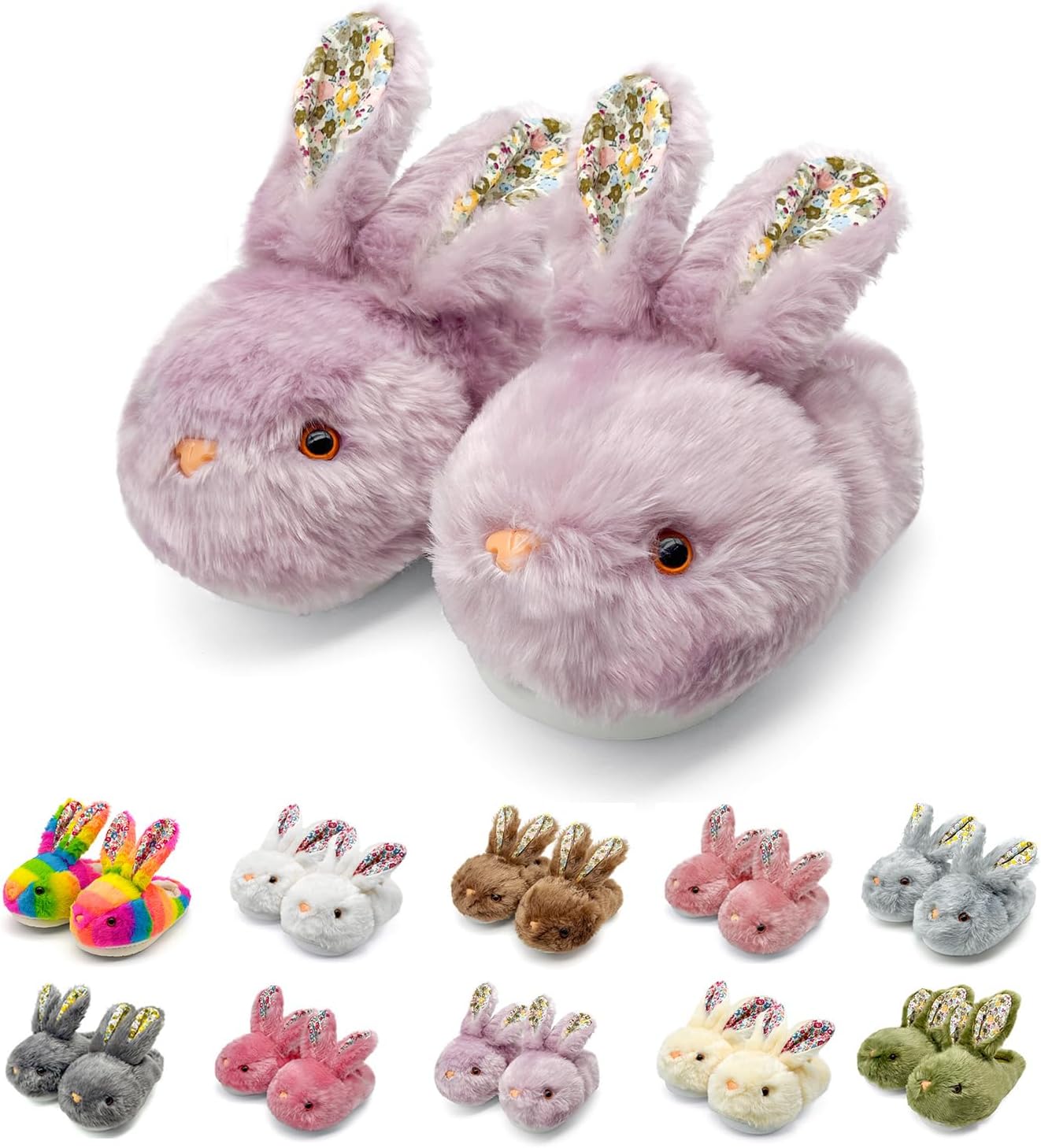 Женские пушистые тапочки с ушками кролика и цветочным принтом, плюшевые тапочки-зайчики для дома, большие размеры, хлопковые, милые домашние зимние тапочки с нескользящей подошвой для мужчин, девушек и подростков Sutexle, фиолетовый
Женские пушистые тапочки с ушками кролика и цветочным принтом, плюшевые тапочки-зайчики для дома, большие размеры, хлопковые, милые домашние зимние тапочки с нескользящей подошвой для мужчин, девушек и подростков Sutexle, фиолетовый