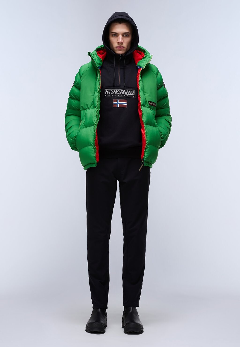 Толстовка с капюшоном BURGEE Napapijri, черный
Толстовка с капюшоном BURGEE Napapijri, черный