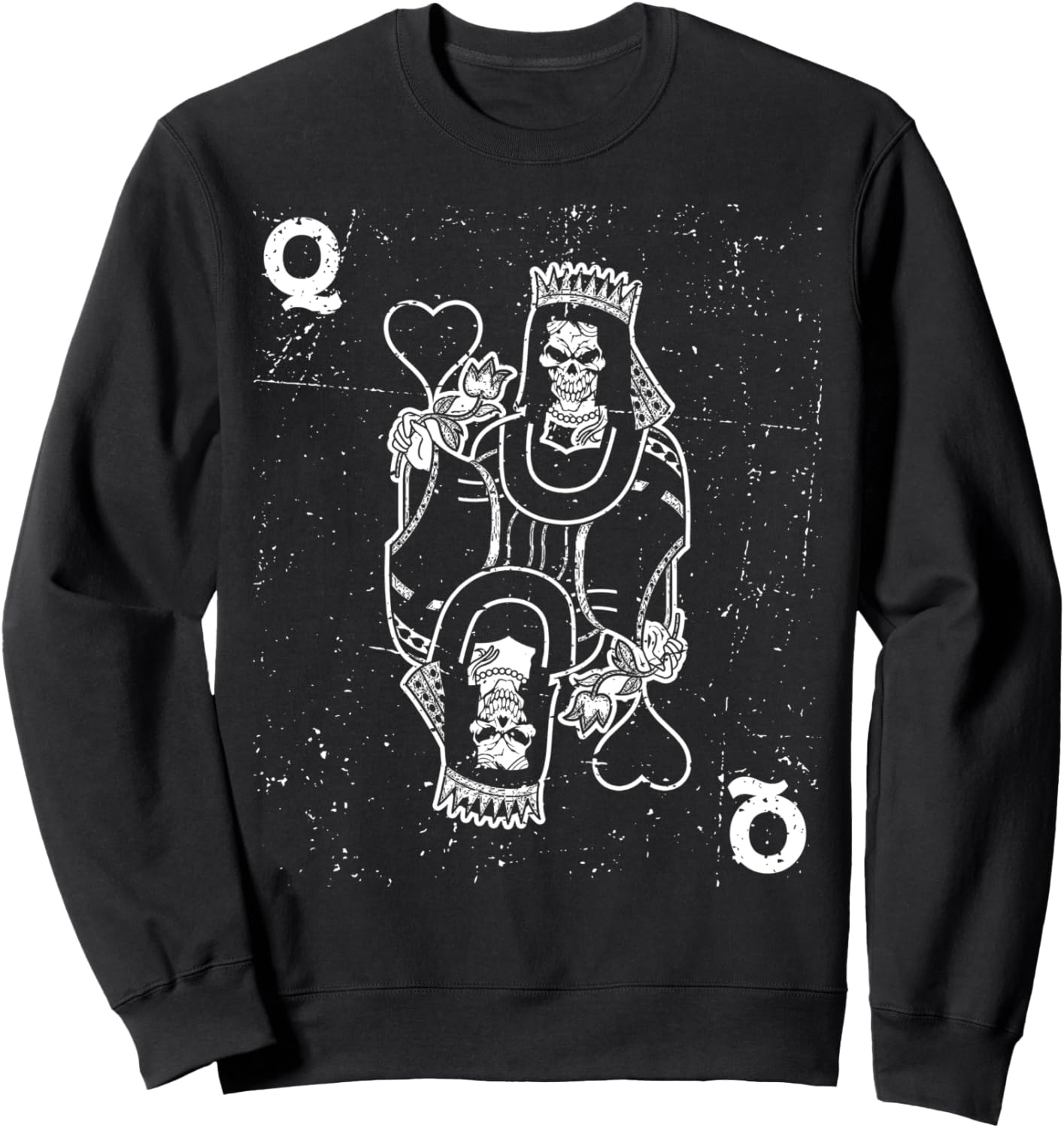 Толстовка с изображением Королевы Скелетов, Трампа, азартных игр и Смерти Gambling Casino Skull Game Cards, черный
Толстовка с изображением Королевы Скелетов, Трампа, азартных игр и Смерти Gambling Casino Skull Game Cards, черный