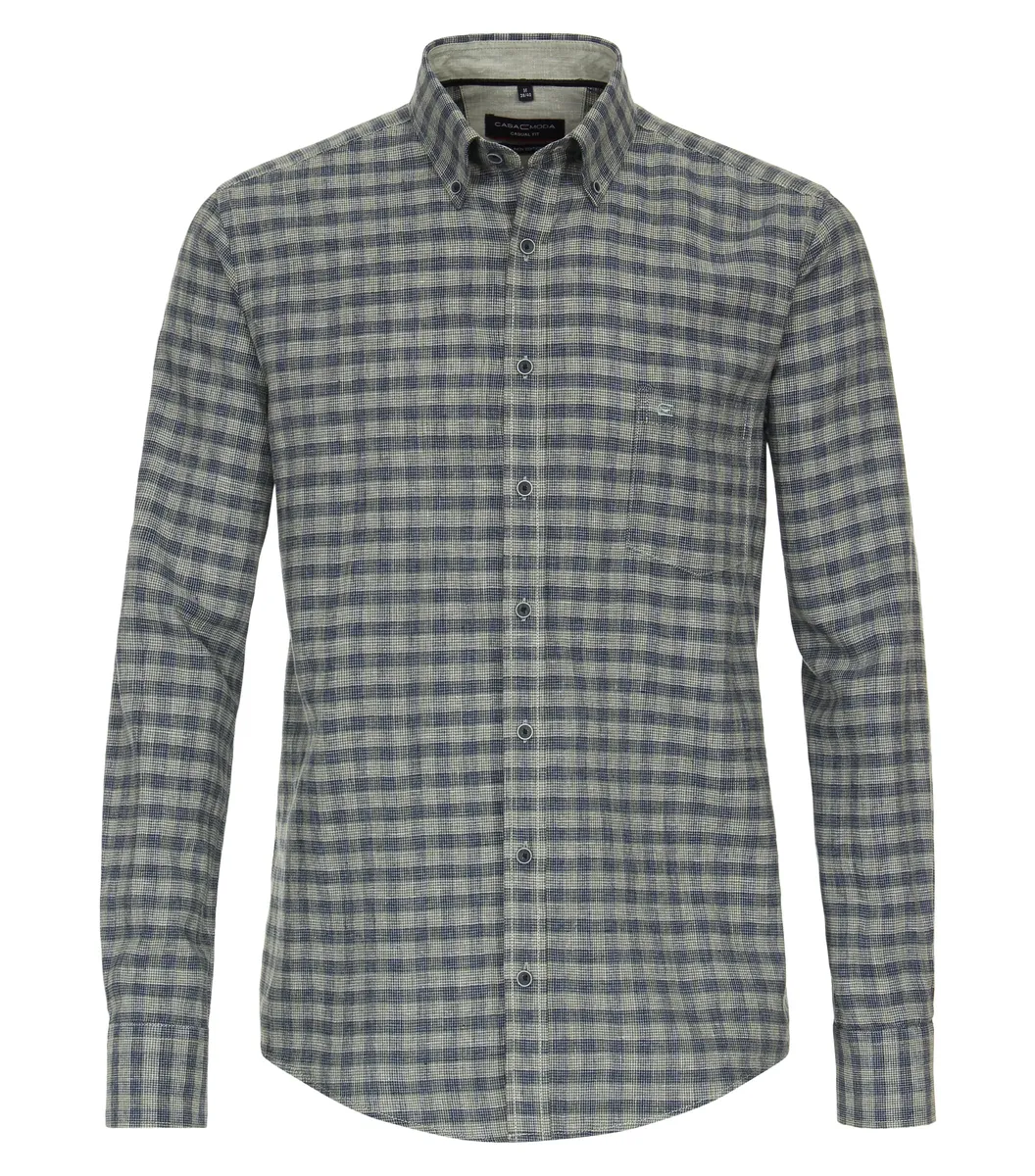 Рубашка CASAMODA с длинными рукавами "Повседневная рубашка CASAMODA в клетку", зеленый
Рубашка CASAMODA с длинными рукавами "Повседневная рубашка CASAMODA в клетку", зеленый