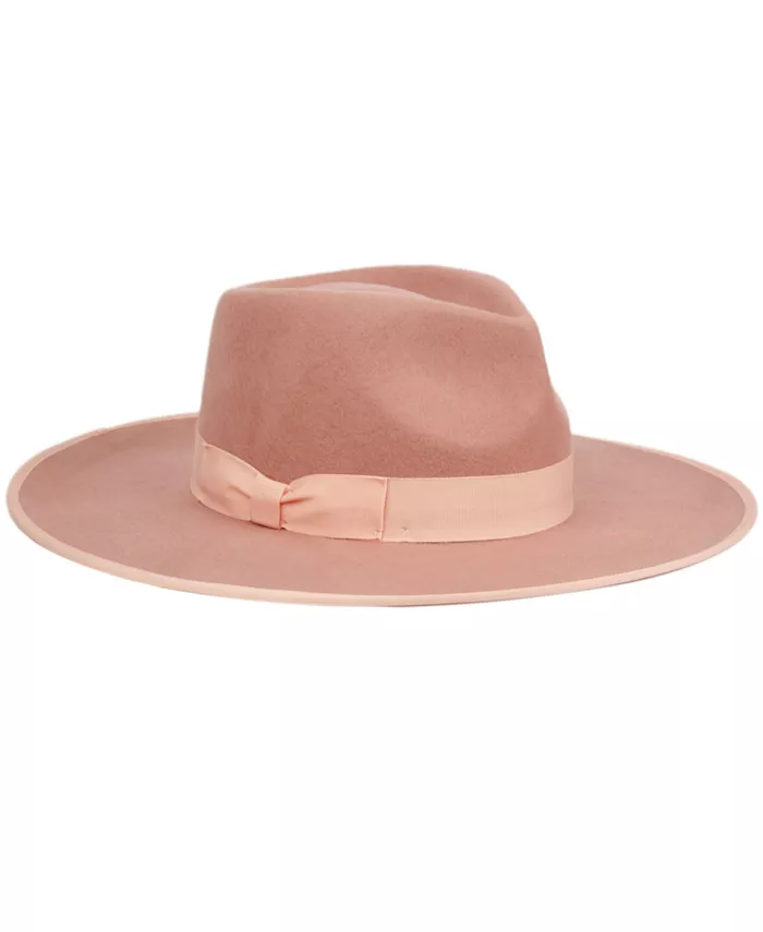Женская фетровая шляпа Rancher с широкими полями Fedora Angela & William, розовый
Женская фетровая шляпа Rancher с широкими полями Fedora Angela & William, розовый
