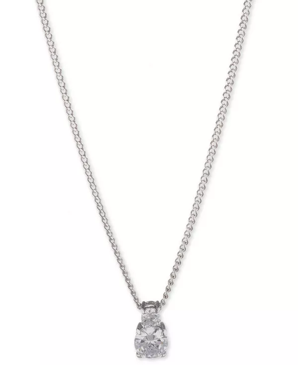 Ожерелье с подвеской из кристалла Givenchy, silver
Ожерелье с подвеской из кристалла Givenchy, silver