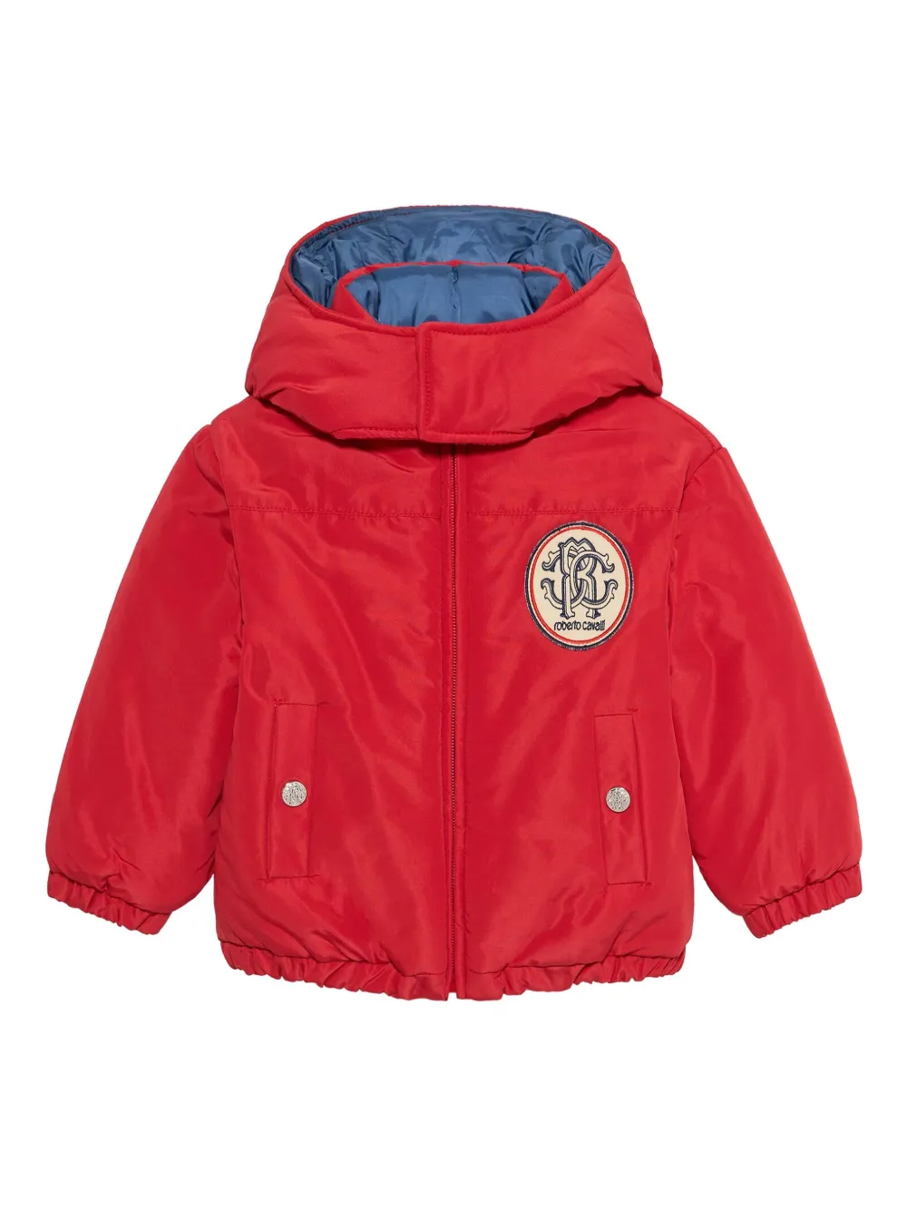Куртка с капюшоном и нашивкой-монограммой Roberto Cavalli, красный
Куртка с капюшоном и нашивкой-монограммой Roberto Cavalli, красный