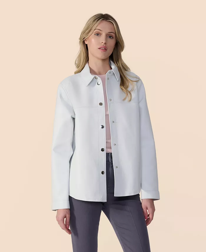 Женская кожаная куртка Furniq UK, белый
Женская кожаная куртка Furniq UK, белый