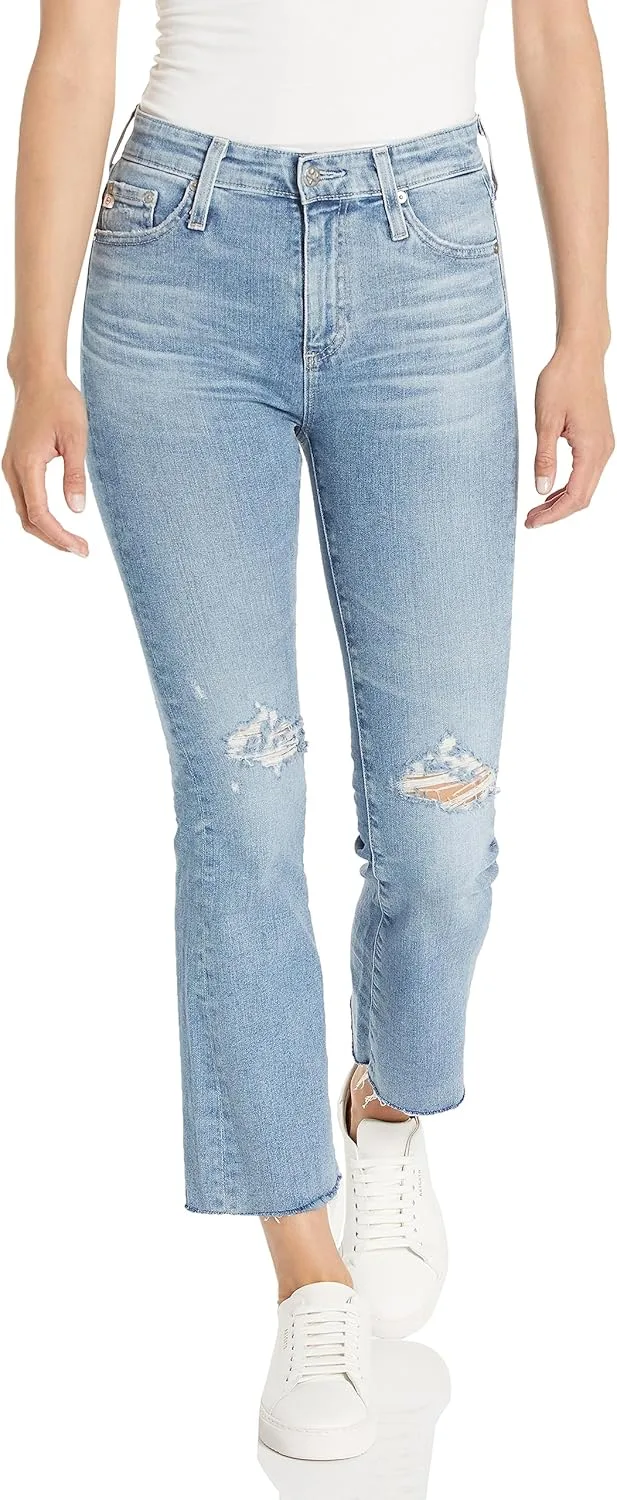 AG Adriano Goldschmied женские джинсы Farrah с высокой посадкой и укороченным кроем
AG Adriano Goldschmied женские джинсы Farrah с высокой посадкой и укороченным кроем