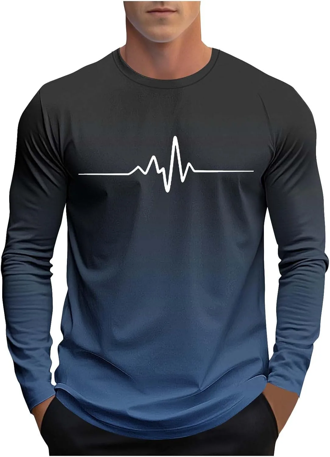 Мужская футболка с длинным рукавом ECG Gradient Graphic Sdeycui
Мужская футболка с длинным рукавом ECG Gradient Graphic Sdeycui