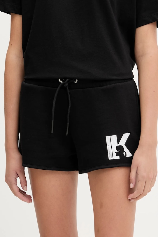 Шорты Karl Lagerfeld Jeans, черный 
Шорты Karl Lagerfeld Jeans, черный