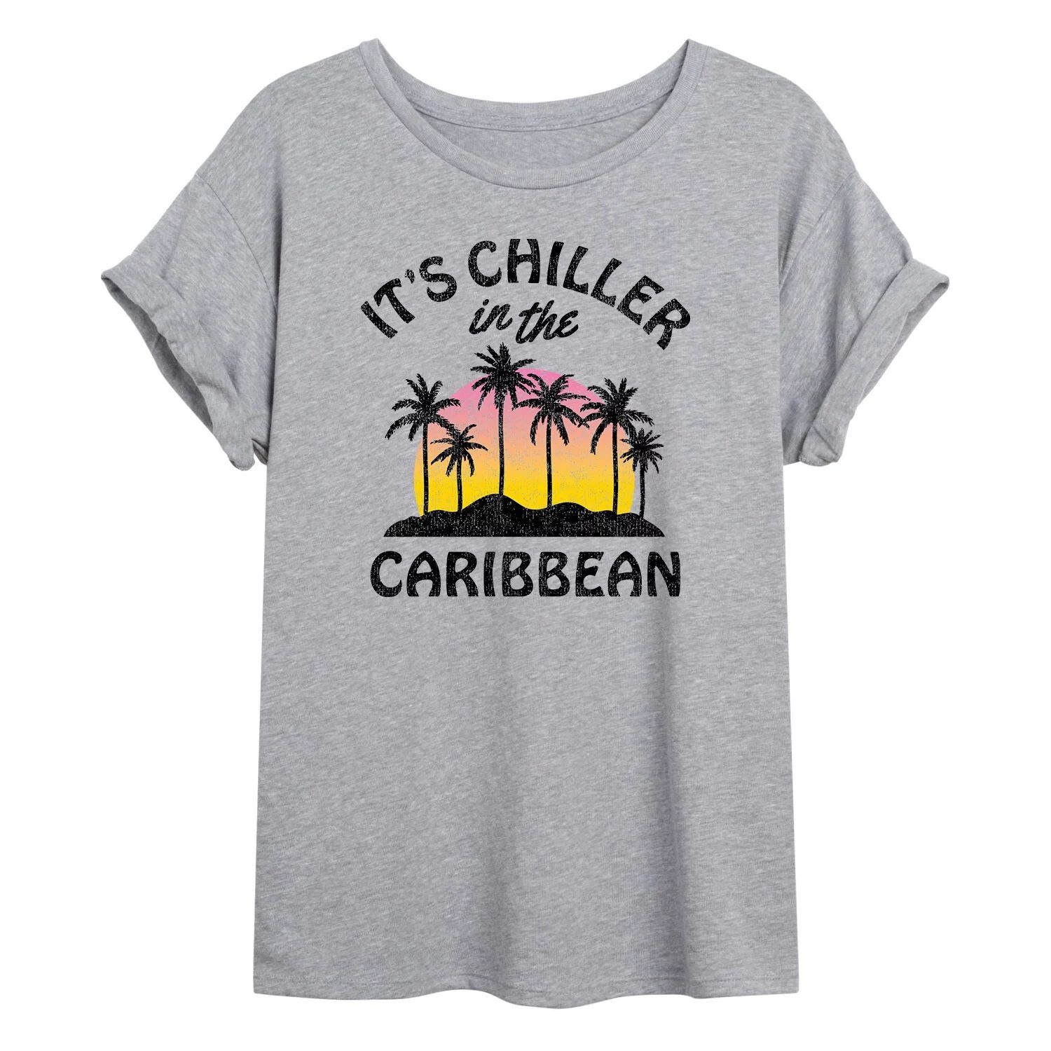 Юниорская футболка Chiller In The Caribbean большого размера с рисунком Licensed Character 
Юниорская футболка Chiller In The Caribbean большого размера с рисунком Licensed Character