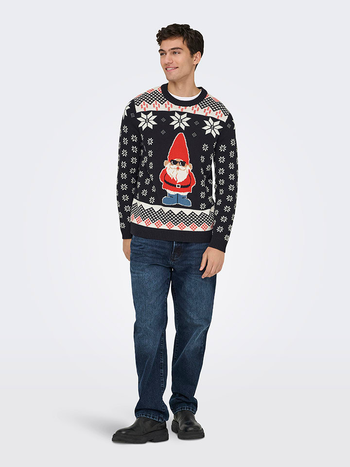 Свитер черного цвета ONLY & SONS
Свитер черного цвета ONLY & SONS