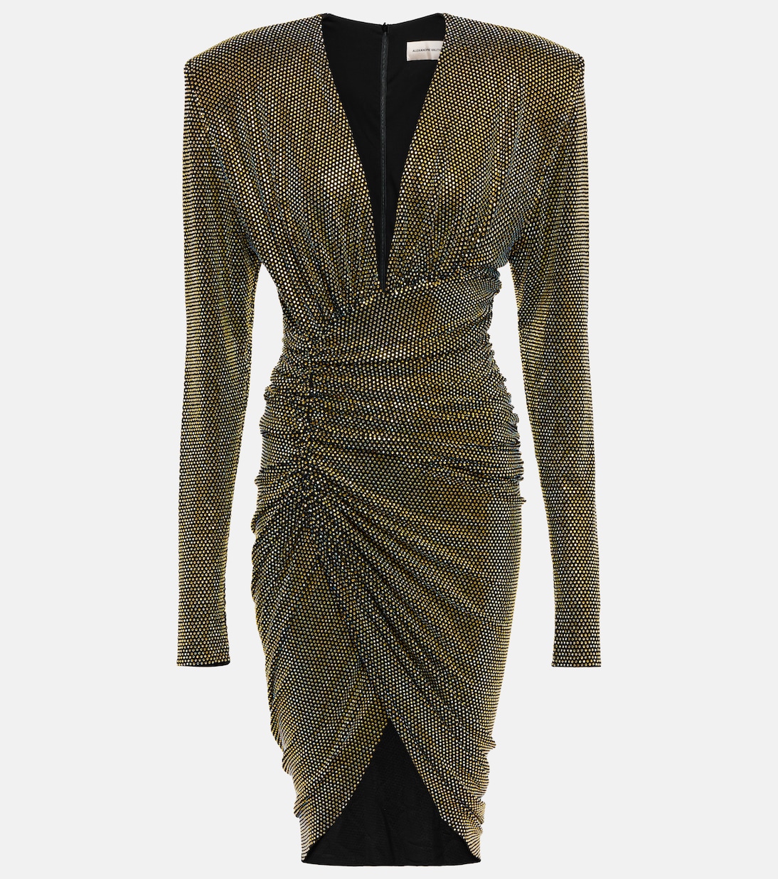 Мини-платье из джерси, украшенное кристаллами Alexandre Vauthier, Lemon Tonic
Мини-платье из джерси, украшенное кристаллами Alexandre Vauthier, Lemon Tonic