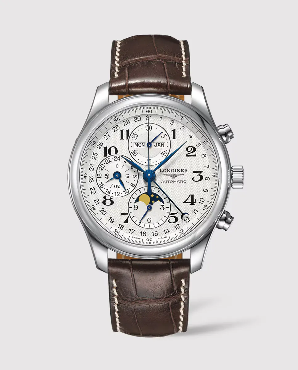 Longines L27734783 The Longines Master Collection Автоматические коричневые кожаные мужские часы, коричневый
Longines L27734783 The Longines Master Collection Автоматические коричневые кожаные мужские часы, коричневый