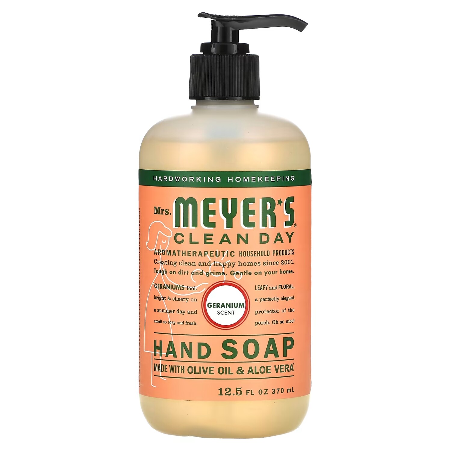 Мыло для рук Mrs. Meyers Clean Day с оливковым маслом и алоэ вера, 370 мл
Мыло для рук Mrs. Meyers Clean Day с оливковым маслом и алоэ вера, 370 мл