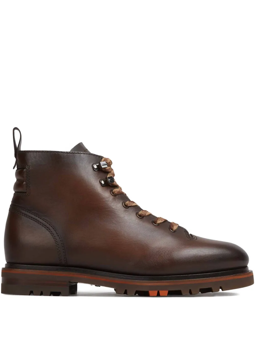Ботинки хайкеры на шнуровке Santoni, коричневый
Ботинки хайкеры на шнуровке Santoni, коричневый