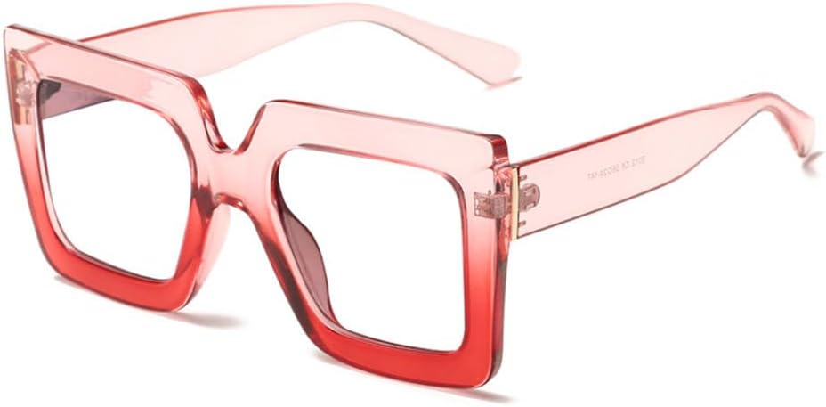 Очки для женщин, классические, с большой оправой, плоские, модные, мужские прямоугольные, солнцезащитные, ретро, с защитой от УФ-излучения UV400 generic, Gradient Pink
Очки для женщин, классические, с большой оправой, плоские, модные, мужские прямоугольные, солнцезащитные, ретро, с защитой от УФ-излучения UV400 generic, Gradient Pink