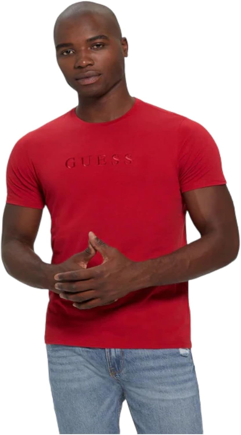 Мужская классическая футболка Guess с коротким рукавом и вышитым логотипом из пима, Chili Red, Красный, Мужская классическая футболка Guess с коротким рукавом и вышитым логотипом из пима, Chili Red
Мужская классическая футболка Guess с коротким рукавом и вышитым логотипом из пима, Chili Red, Красный, Мужская классическая футболка Guess с коротким рукавом и вышитым логотипом из пима, Chili Red