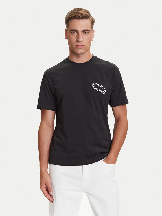 Футболка regular fit A3M17031 Karl Lagerfeld Jeans, чёрный
Футболка regular fit A3M17031 Karl Lagerfeld Jeans, чёрный