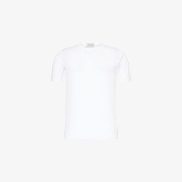 Футболка John Smedley Belden с круглым вырезом, белый
Футболка John Smedley Belden с круглым вырезом, белый
