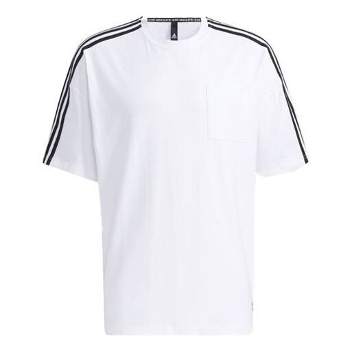 Футболка m mh loose tee stripe sports round neck short sleeve white Adidas, белый
Футболка m mh loose tee stripe sports round neck short sleeve white Adidas, белый