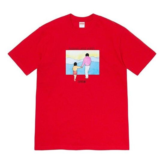 Футболка fw19 week 1 heaven and earth tee printing short sleeve red Supreme, красный
Футболка fw19 week 1 heaven and earth tee printing short sleeve red Supreme, красный