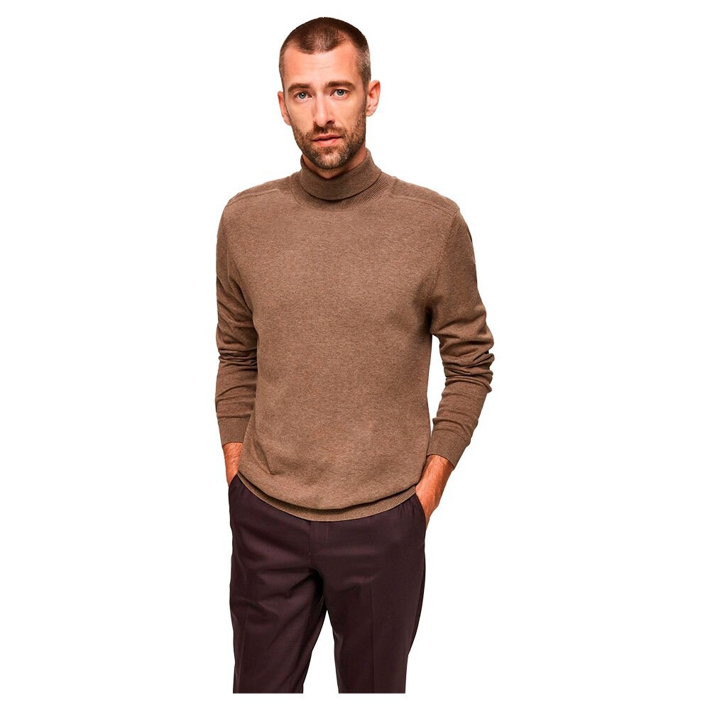 Свитер Selected Berg Roll Neck, коричневый
Свитер Selected Berg Roll Neck, коричневый