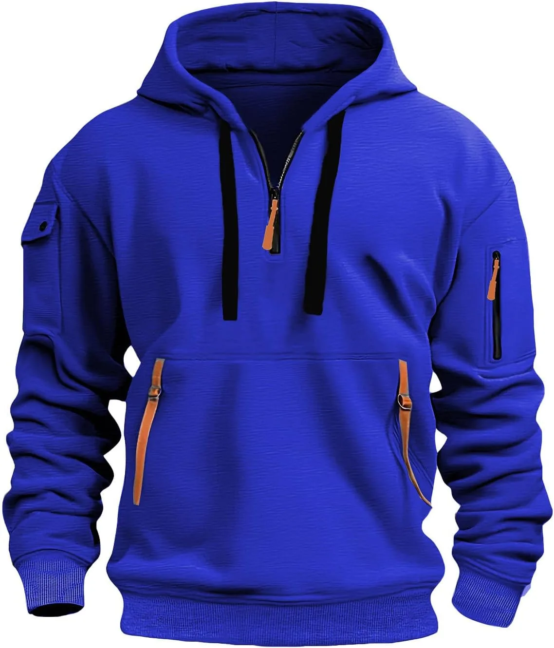 Толстовка с молнией на четверть мужская fleece oversized с капюшоном и карманами
Толстовка с молнией на четверть мужская fleece oversized с капюшоном и карманами