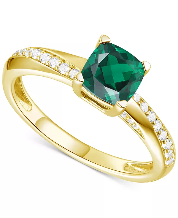 Аметист (3/4 карата tw) и выращенный в лаборатории белый сапфир (1/6 карата tw) в покрытом 14-каратным золотом стерлинговом серебре (также доступны с другими драгоценными камнями) Macy'S, emerald
Аметист (3/4 карата tw) и выращенный в лаборатории белый сапфир (1/6 карата tw) в покрытом 14-каратным золотом стерлинговом серебре (также доступны с другими драгоценными камнями) Macy'S, emerald