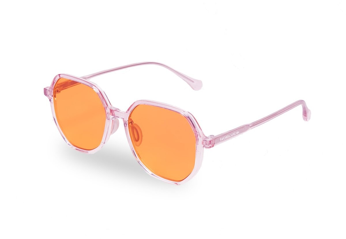 NoBlue, Очки с защитой от синего света - шестигранные оранжевые, очки для компьютера
NoBlue, Очки с защитой от синего света - шестигранные оранжевые, очки для компьютера