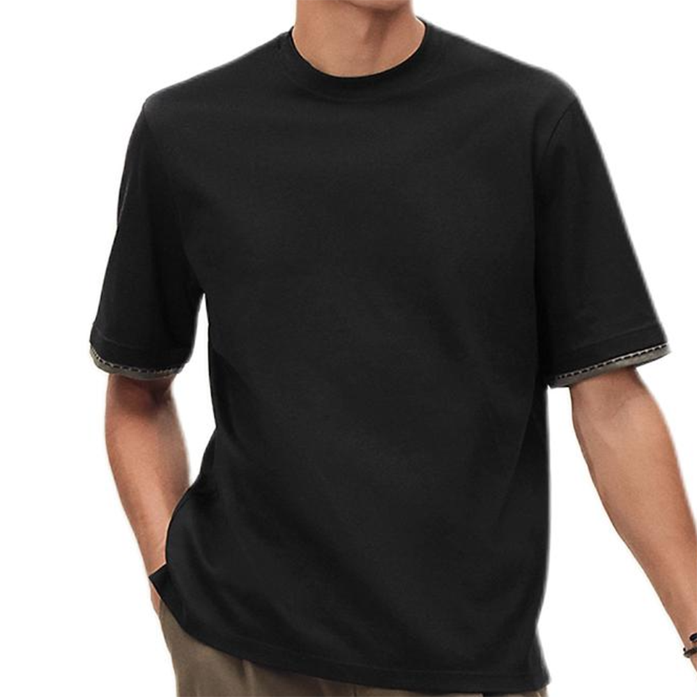 HERMES Футболка мужская Black Crew Neck Moderate Straight Fit
HERMES Футболка мужская Black Crew Neck Moderate Straight Fit